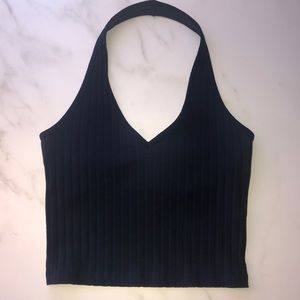 ❌❌SOLD❌❌Navy Blue HOLLISTER crop top